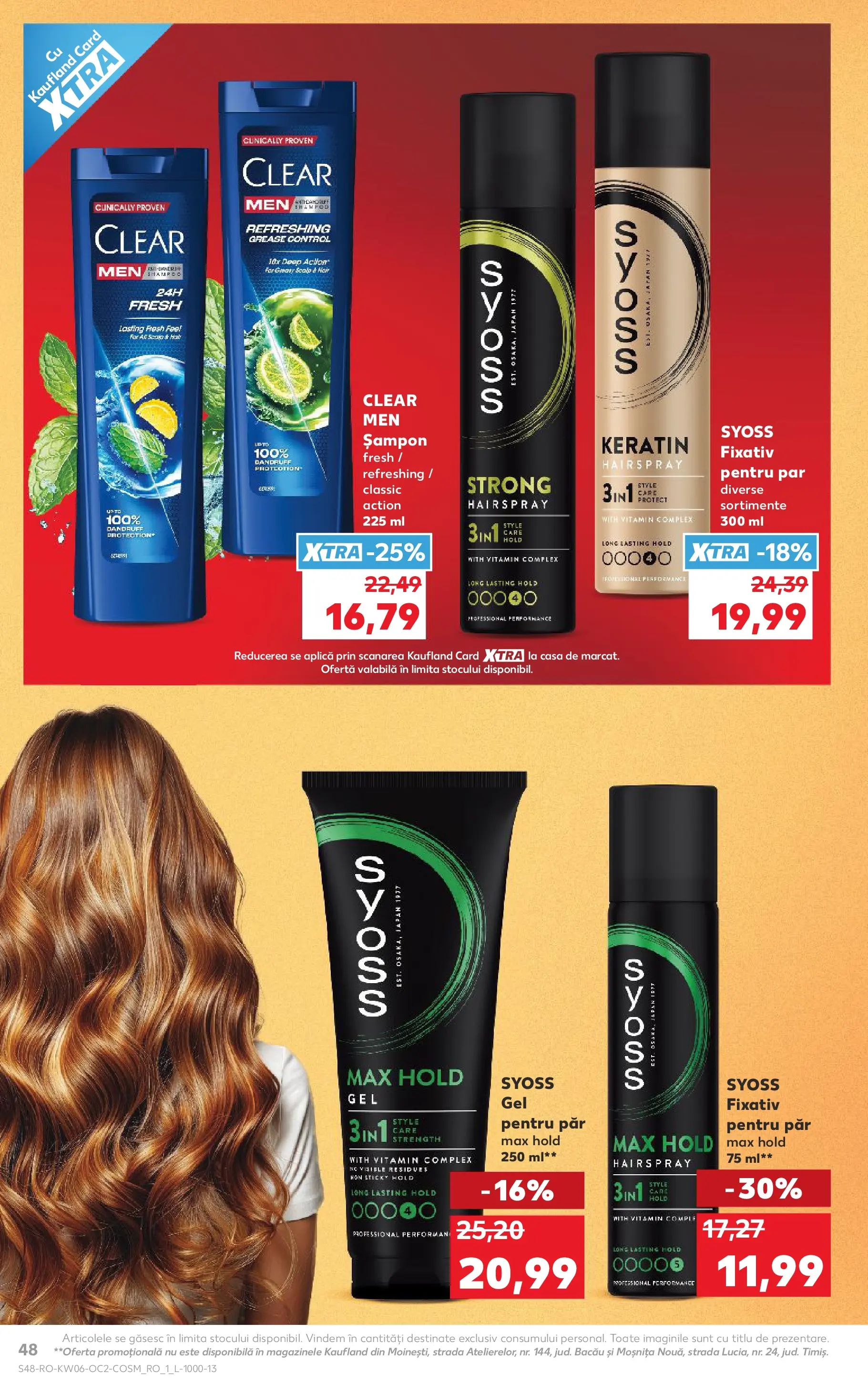 Catalog Kaufland - Arad 04.02.2026 - Revista si Oferta | Pagină: 48 | Produse: Delgeç, Simit, Șampon, Gel pentru păr