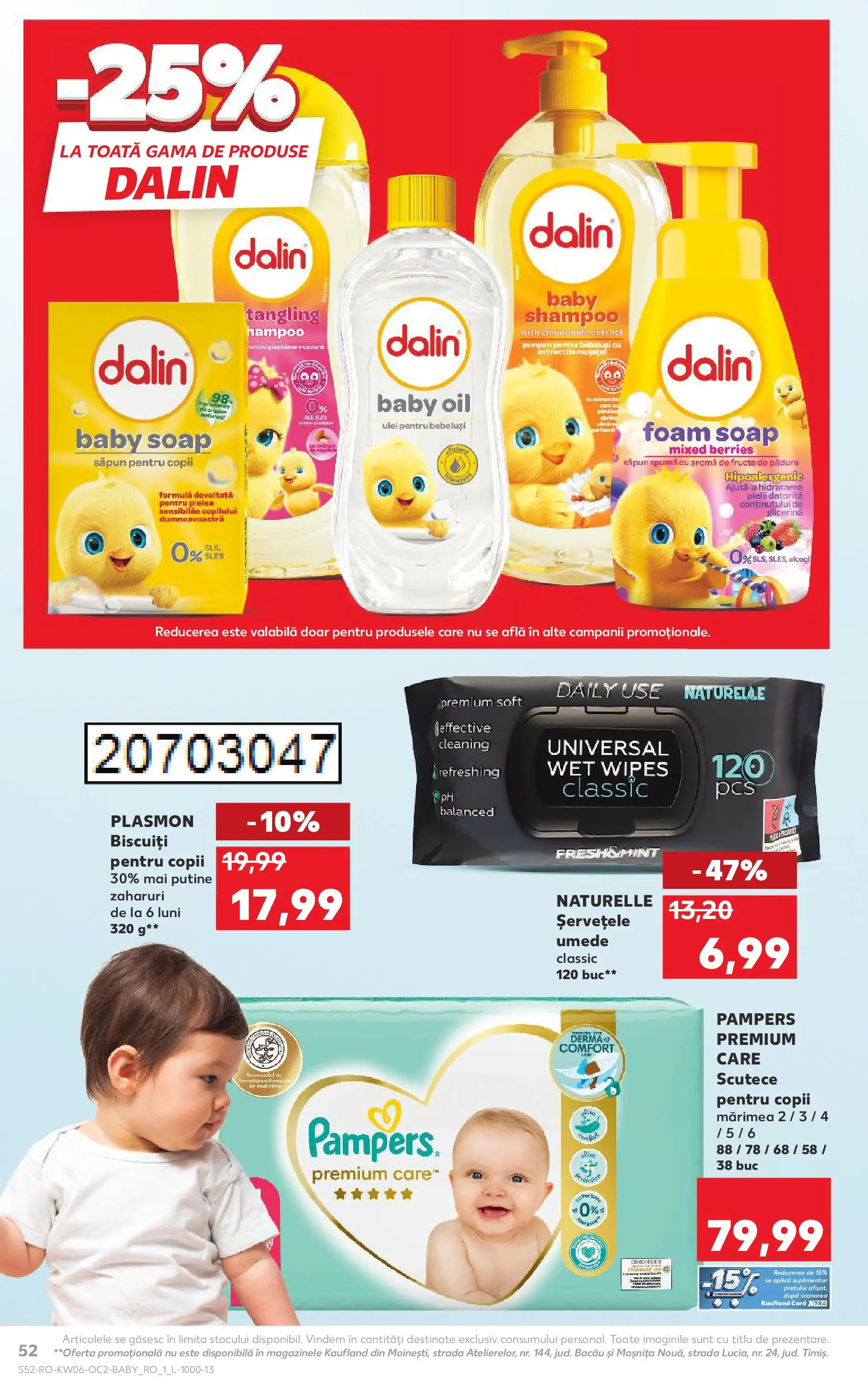 Catalog Kaufland - Arad 04.02.2026 - Revista si Oferta | Pagină: 52 | Produse: Pirinç gevreği, Ulei, Biscuiți, Fructe