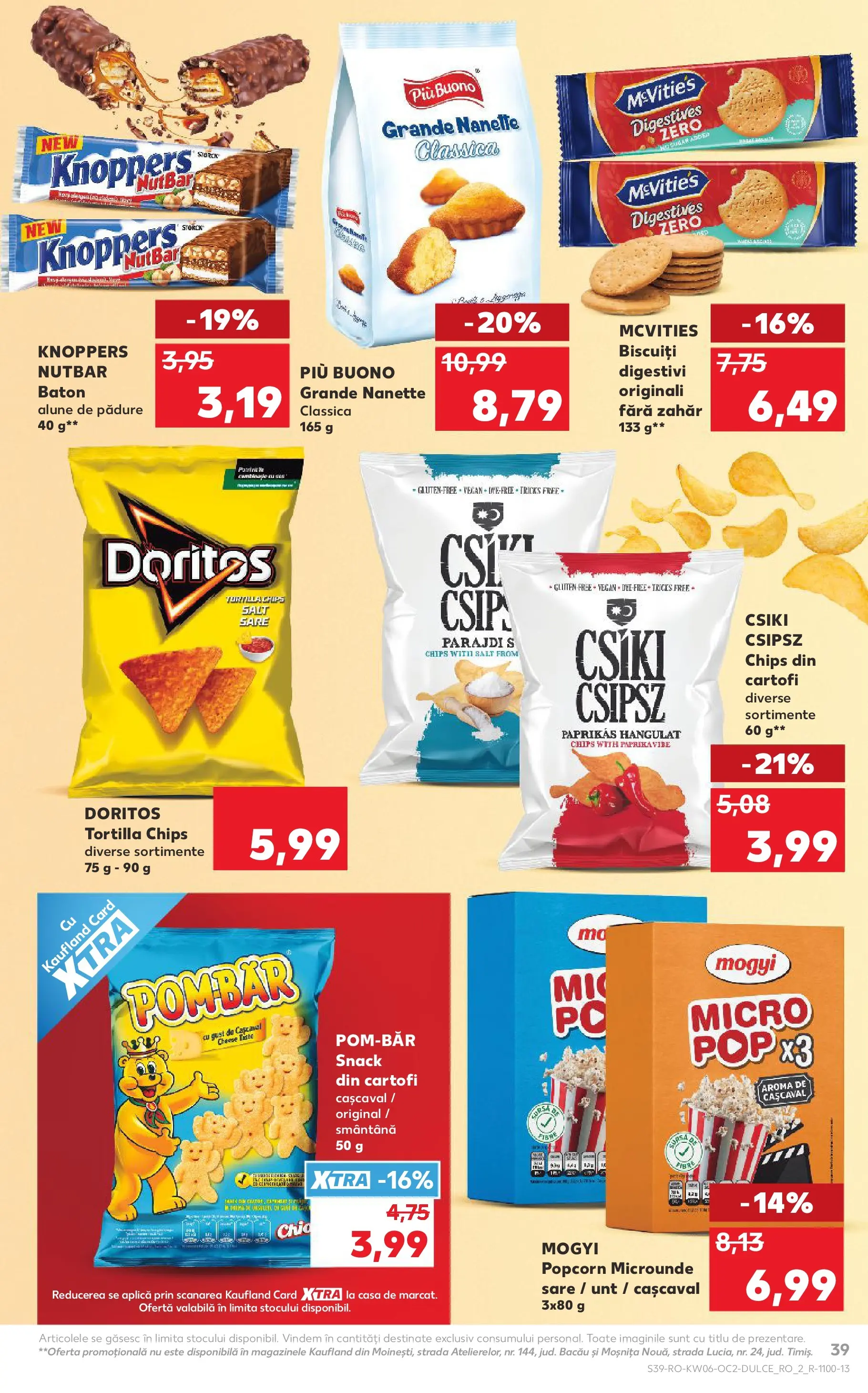 Catalog Kaufland - Ploiești 04.02.2026 - Revista si Oferta | Pagină: 39 | Produse: Cașcaval, Alune, Biscuiți, Zahăr