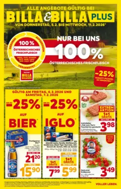 Billa - BILLA: Flugblatt gültig bei BILLA & BILLA PLUS ab 04.02.2026 gültig