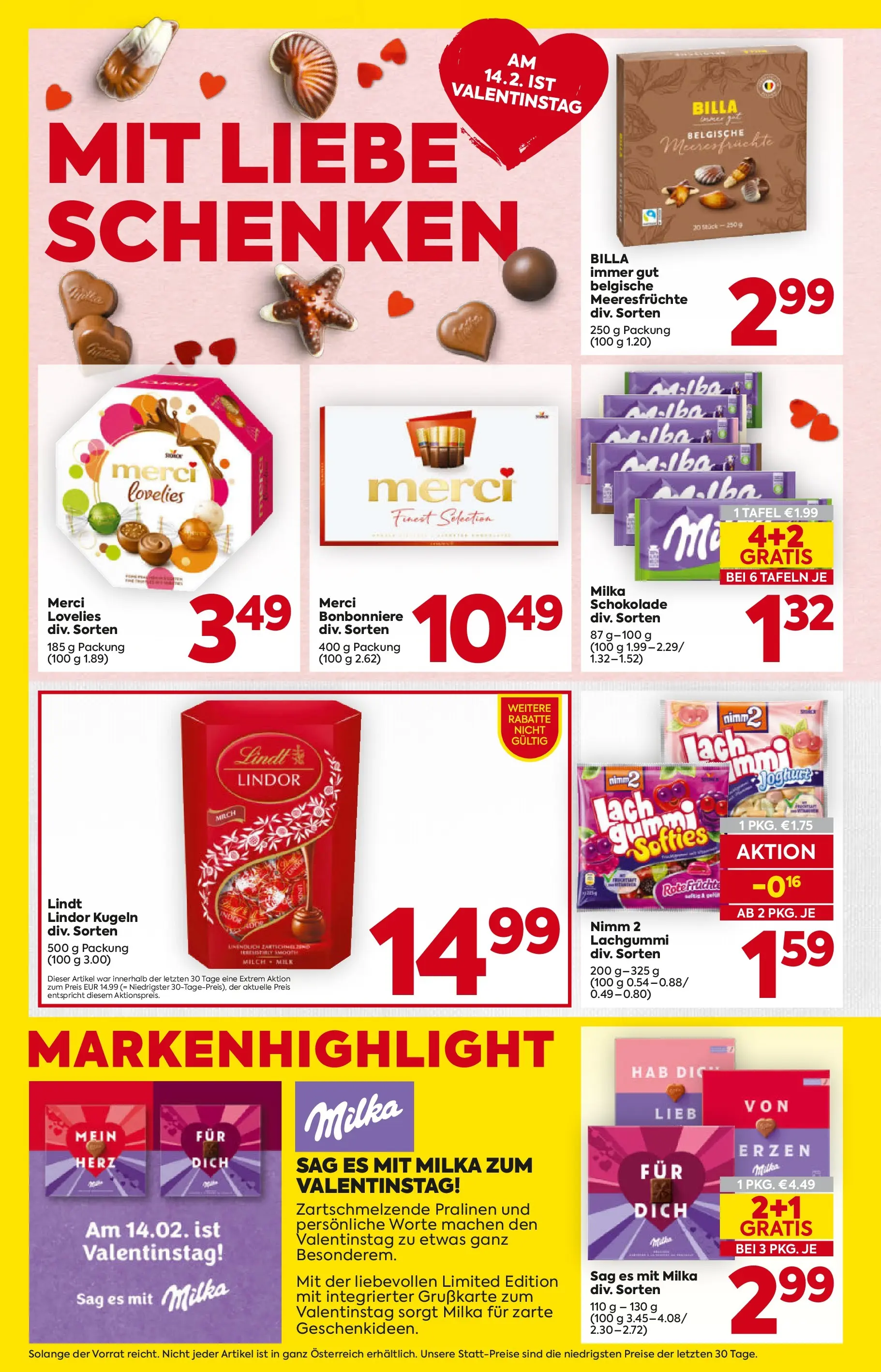 Billa - BILLA: Flugblatt gültig bei BILLA & BILLA PLUS ab 04.02.2026 - Angebote, Prospekt | Seite: 10