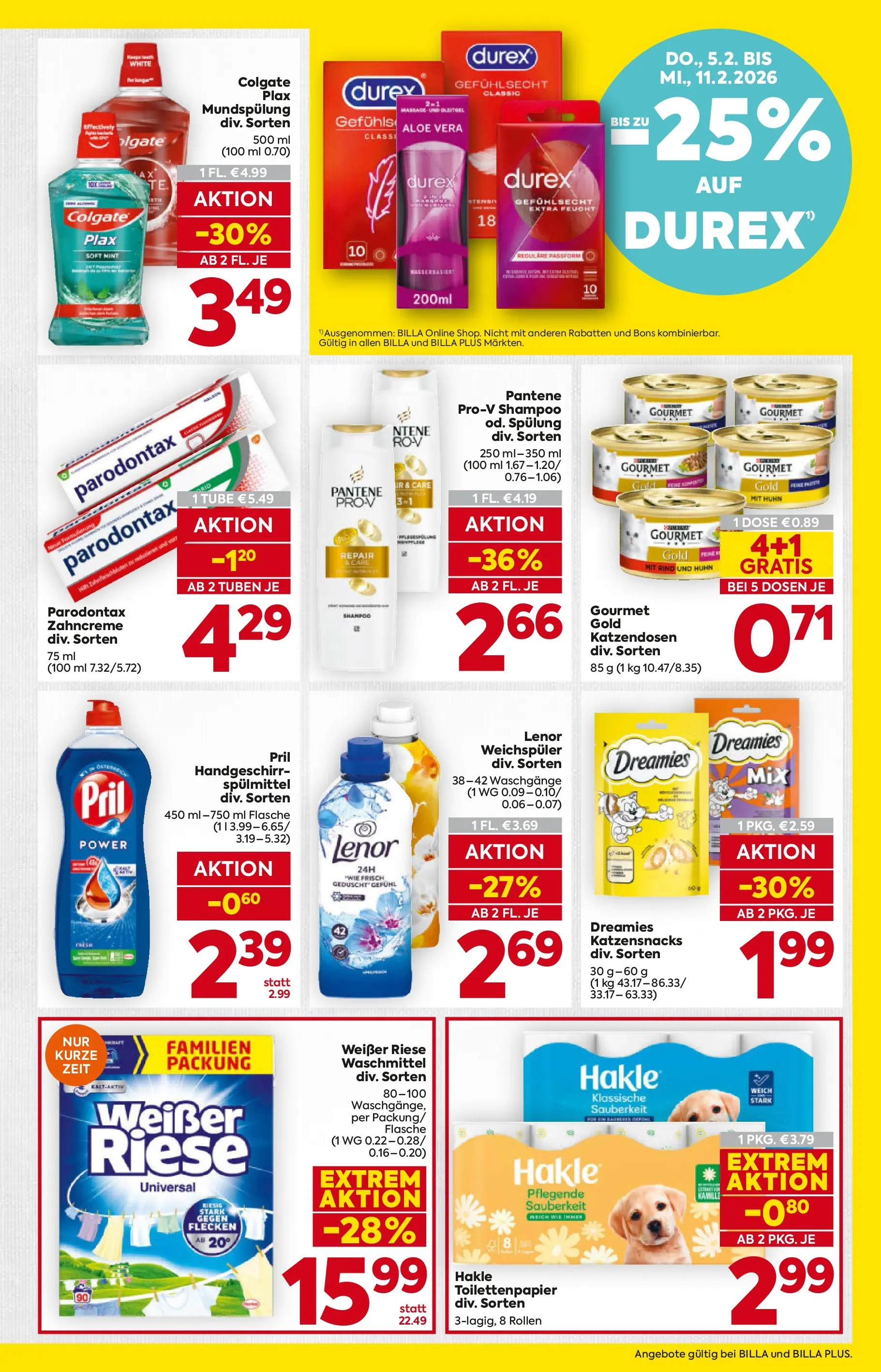 Billa - BILLA: Flugblatt gültig bei BILLA & BILLA PLUS ab 04.02.2026 - Angebote, Prospekt | Seite: 15