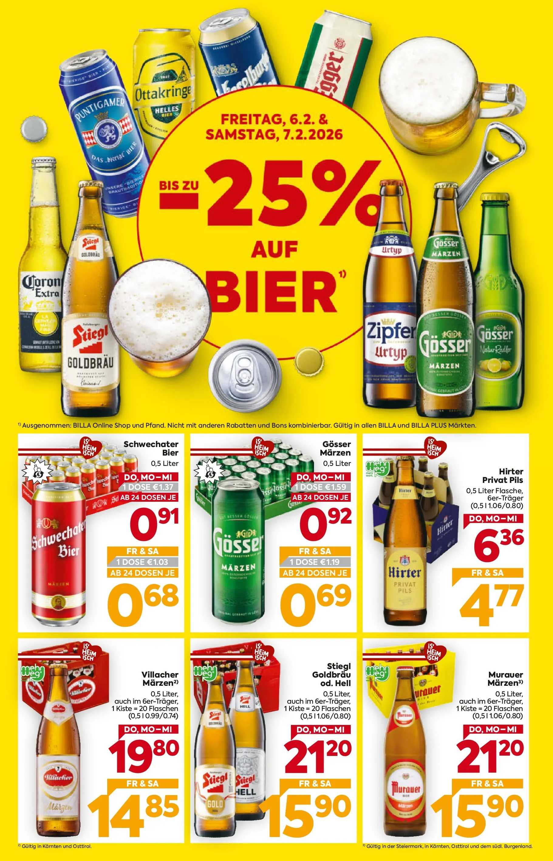 Billa - BILLA: Flugblatt gültig bei BILLA & BILLA PLUS ab 04.02.2026 - Angebote, Prospekt | Seite: 2