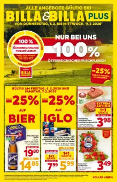 Billa - BILLA: Flugblatt gültig bei BILLA & BILLA PLUS ab 04.02.2026 gültig