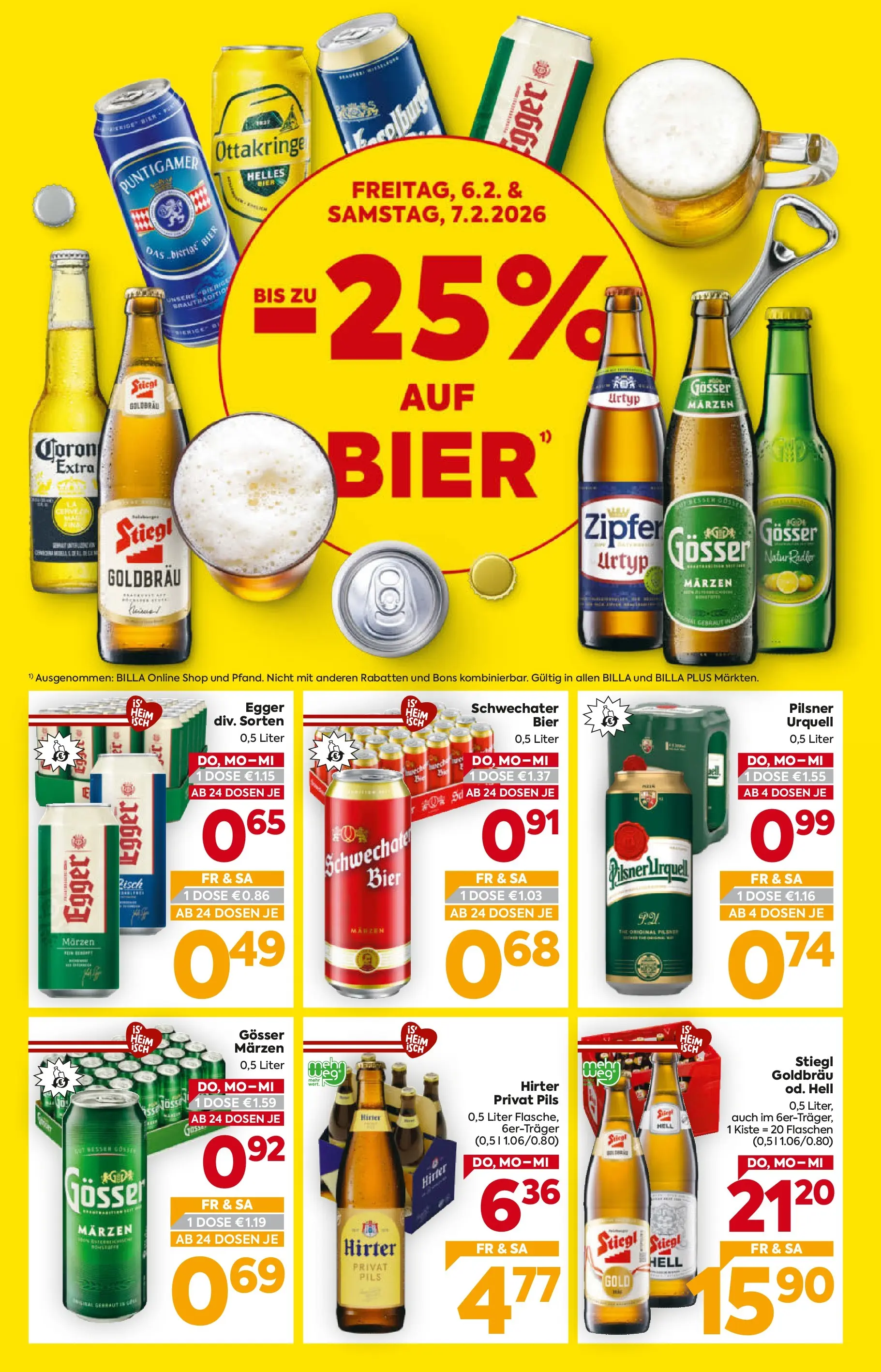 Billa Flugblatt - Grieskirchen, Wallern An Der Trattnach, Ansfelden ab 05.02.2026 - Angebote, Prospekt | Seite: 2