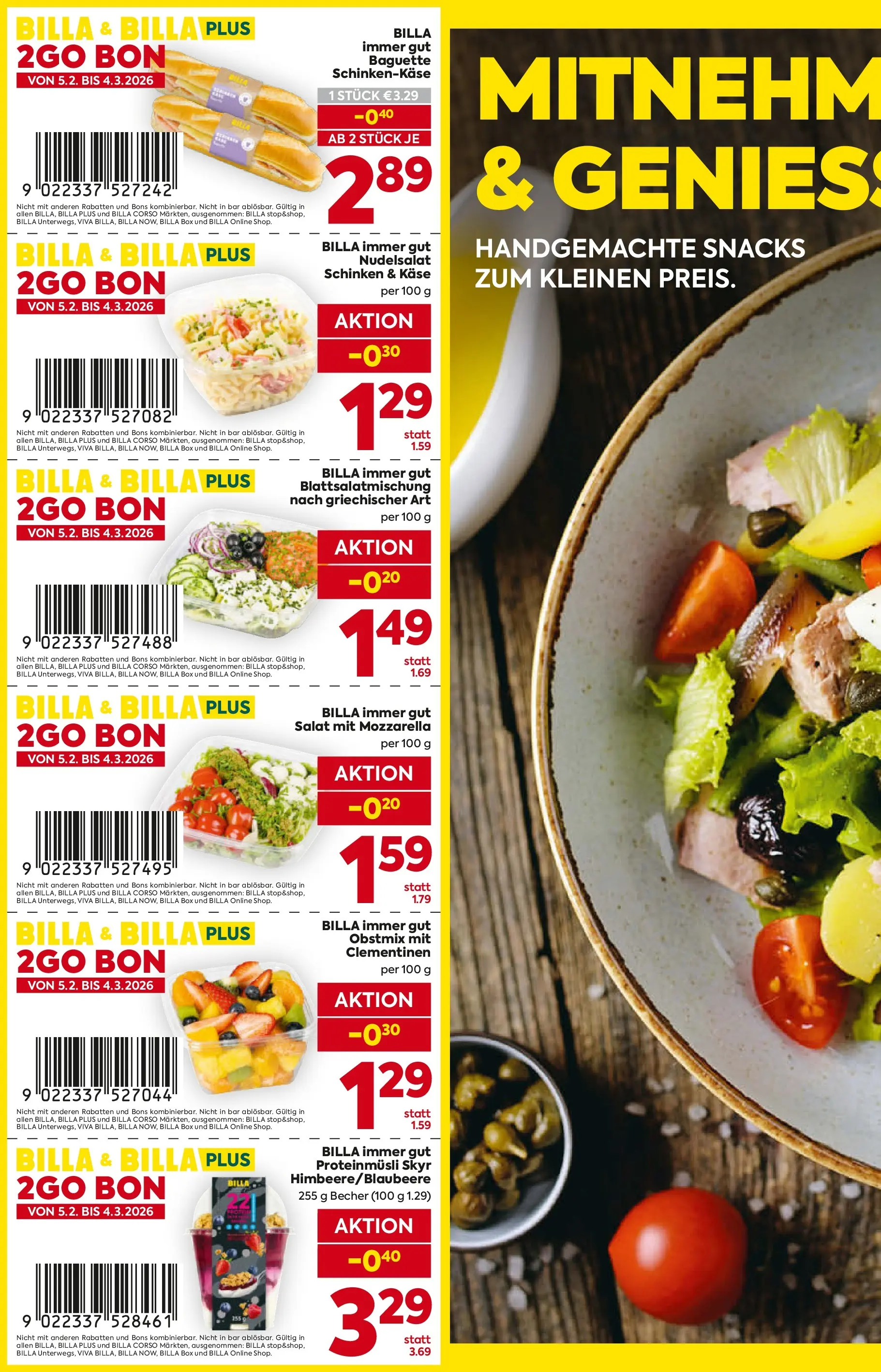 Billa - BILLA: 2GO BONS ab 04.02.2026 - Angebote, Prospekt | Seite: 2