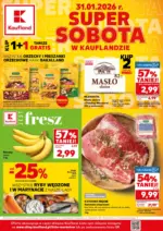 Kaufland Super Sobota ważne do 31.01 Kaufland &ndash; dnia %validAT%