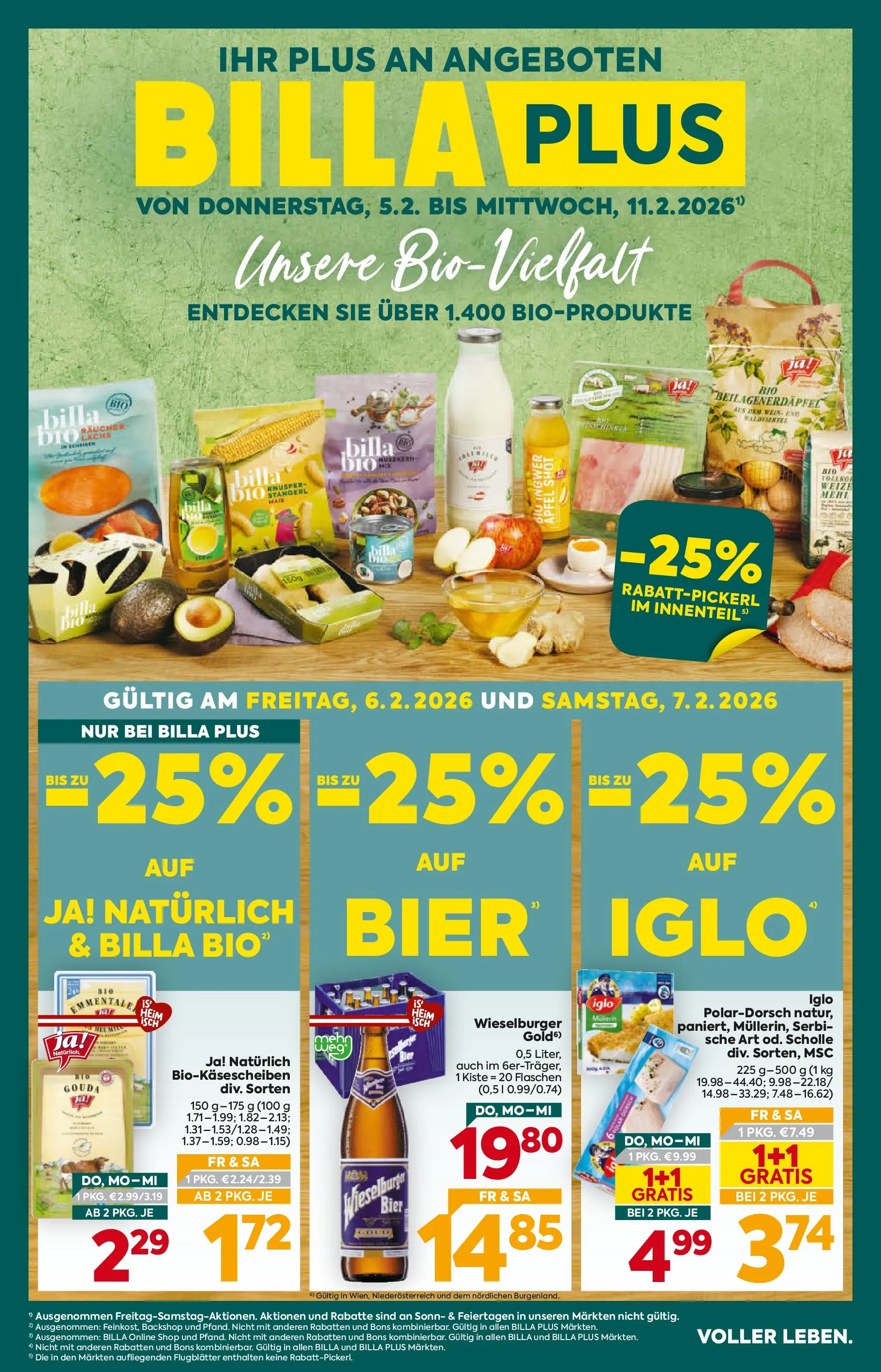 Billa Plus - BILLA PLUS: Flugblatt Niederösterreich von 04.02.2026 - Aktuelle Angebote | Seite: 1
