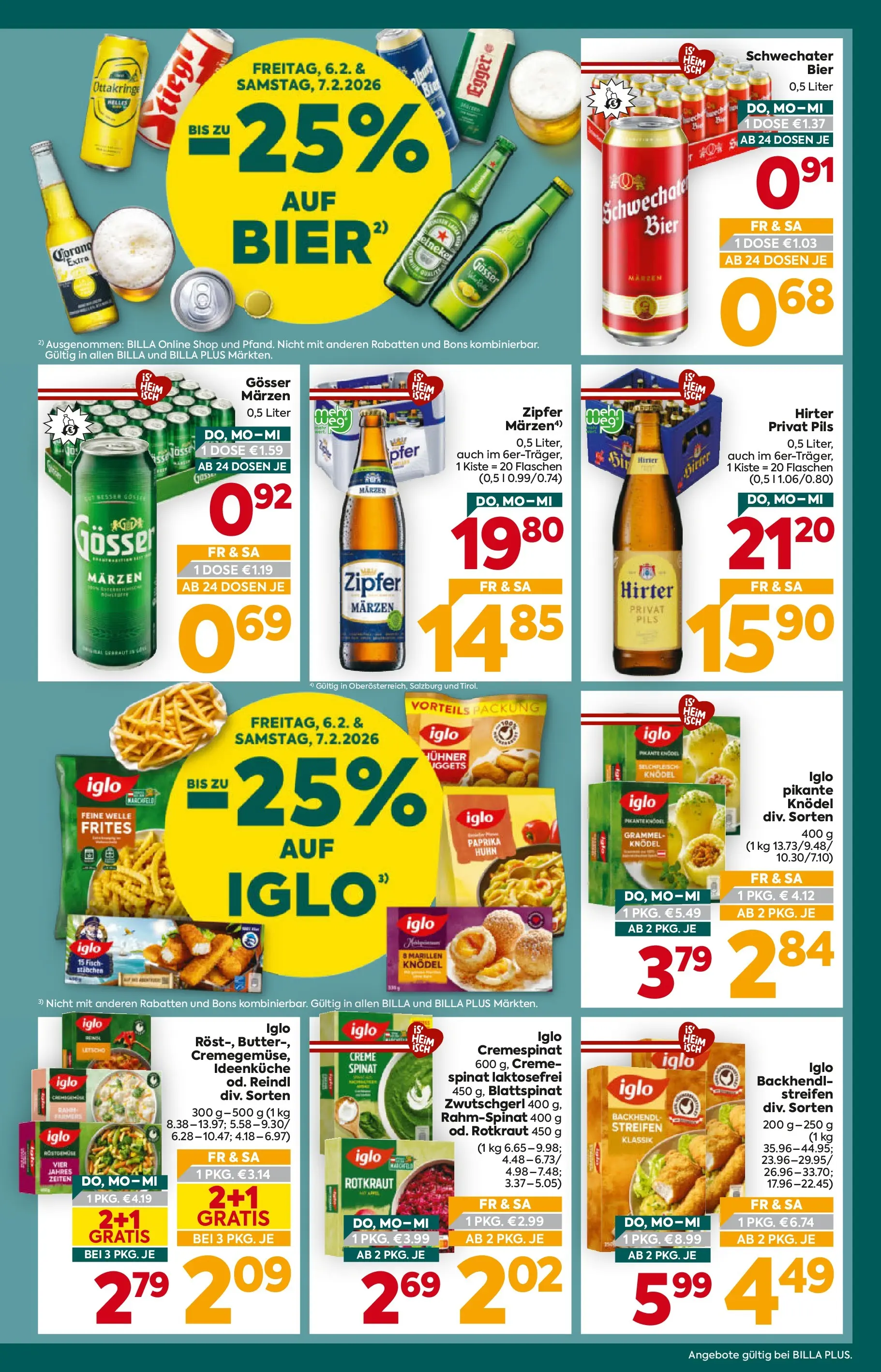 Billa Plus Flugblatt - Salzburg von 05.02.2026 - Aktuelle Angebote | Seite: 3