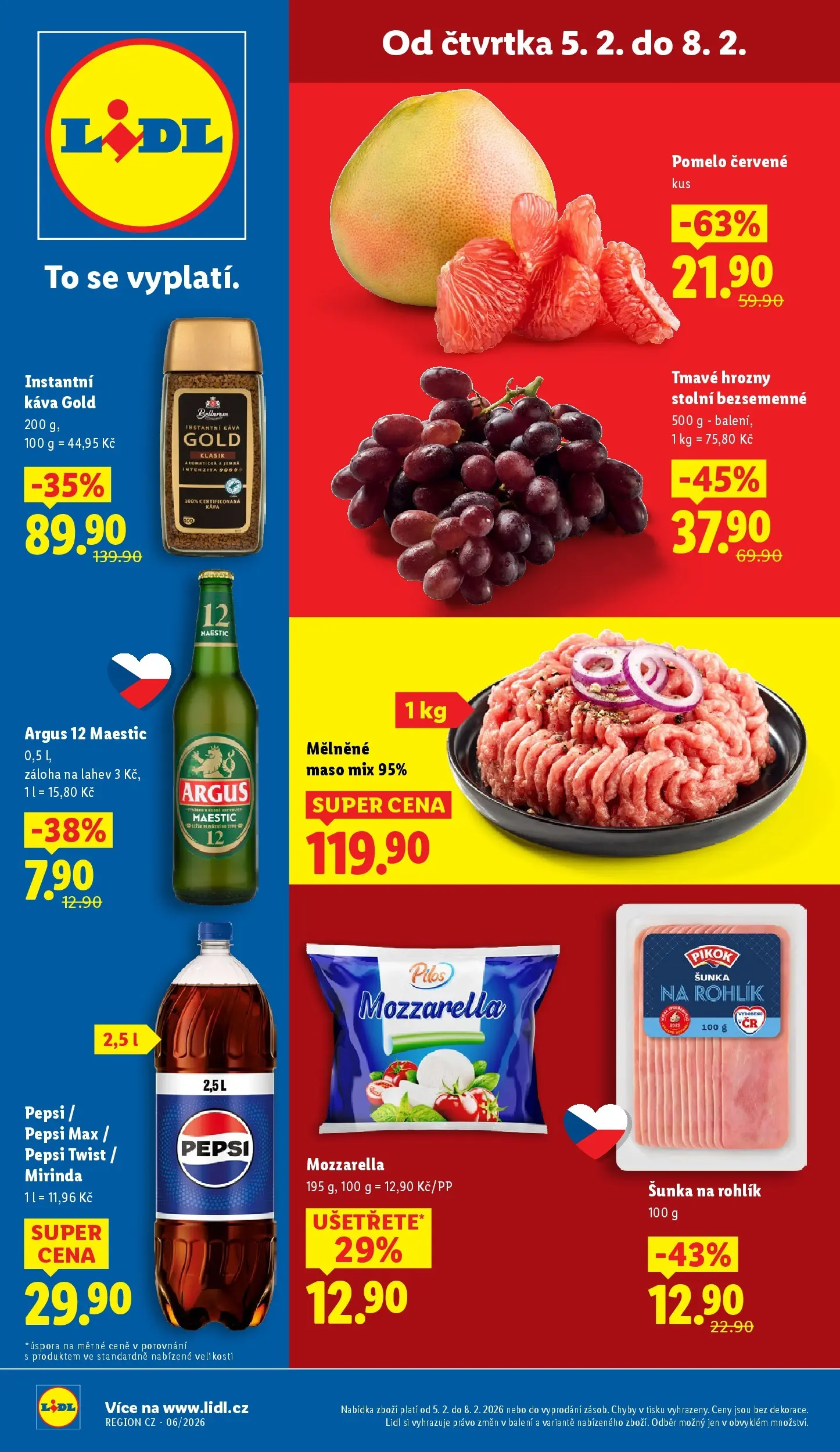 Lidl leták od 04.02.2026 - Nový akční leták | Strana: 1