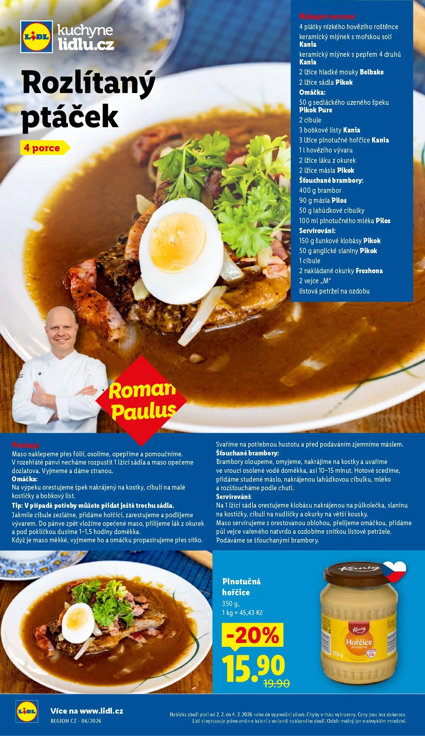 Lidl leták od 01.02.2026 - Nový akční leták | Strana: 30 | Produkty: Lžíce, Okurky, Maso, Cibule