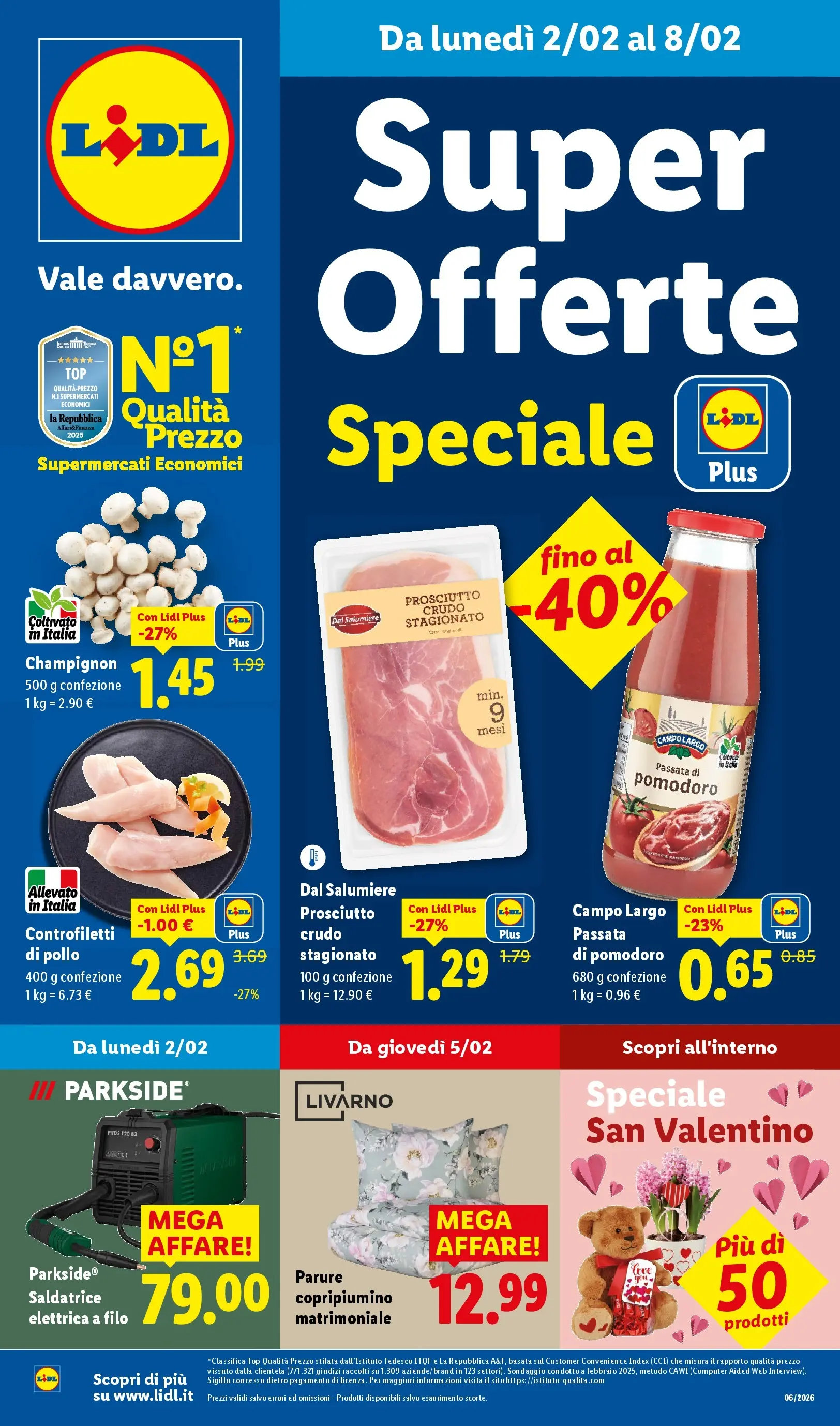 LIDL volantino della prossima settimana dal ﻿01/02/2026﻿ 📣 | Pagina: 1