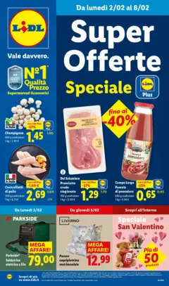 Anteprima del volantino Volantino Lidl	 valido a partire dal 02.02.2026