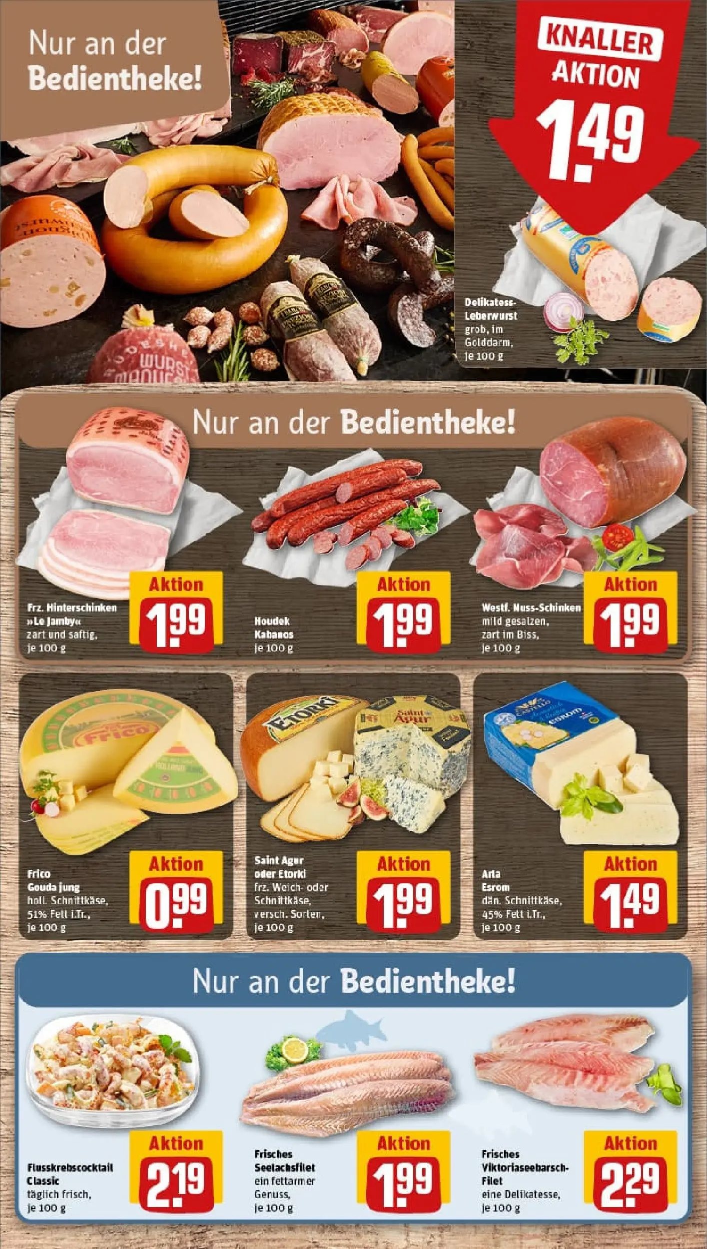 REWE Prospekt ab 02.02.2026 zum Blättern » Angebote | Seite: 11 | Produkte: Gouda, Wurst
