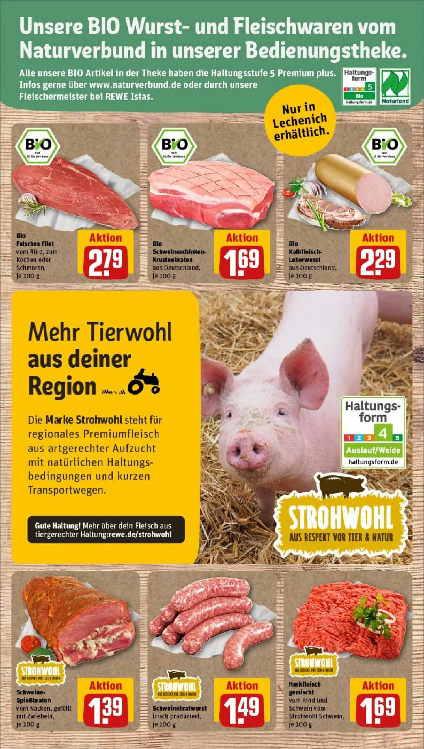 REWE Prospekt ab 02.02.2026 zum Blättern » Angebote | Seite: 29 | Produkte: Krustenbraten, Wurst, Fleisch, Hackfleisch