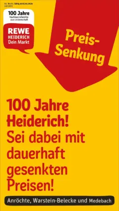 Rewe prospekt Warstein / Belecke	 ab 02.02.2026 gültig