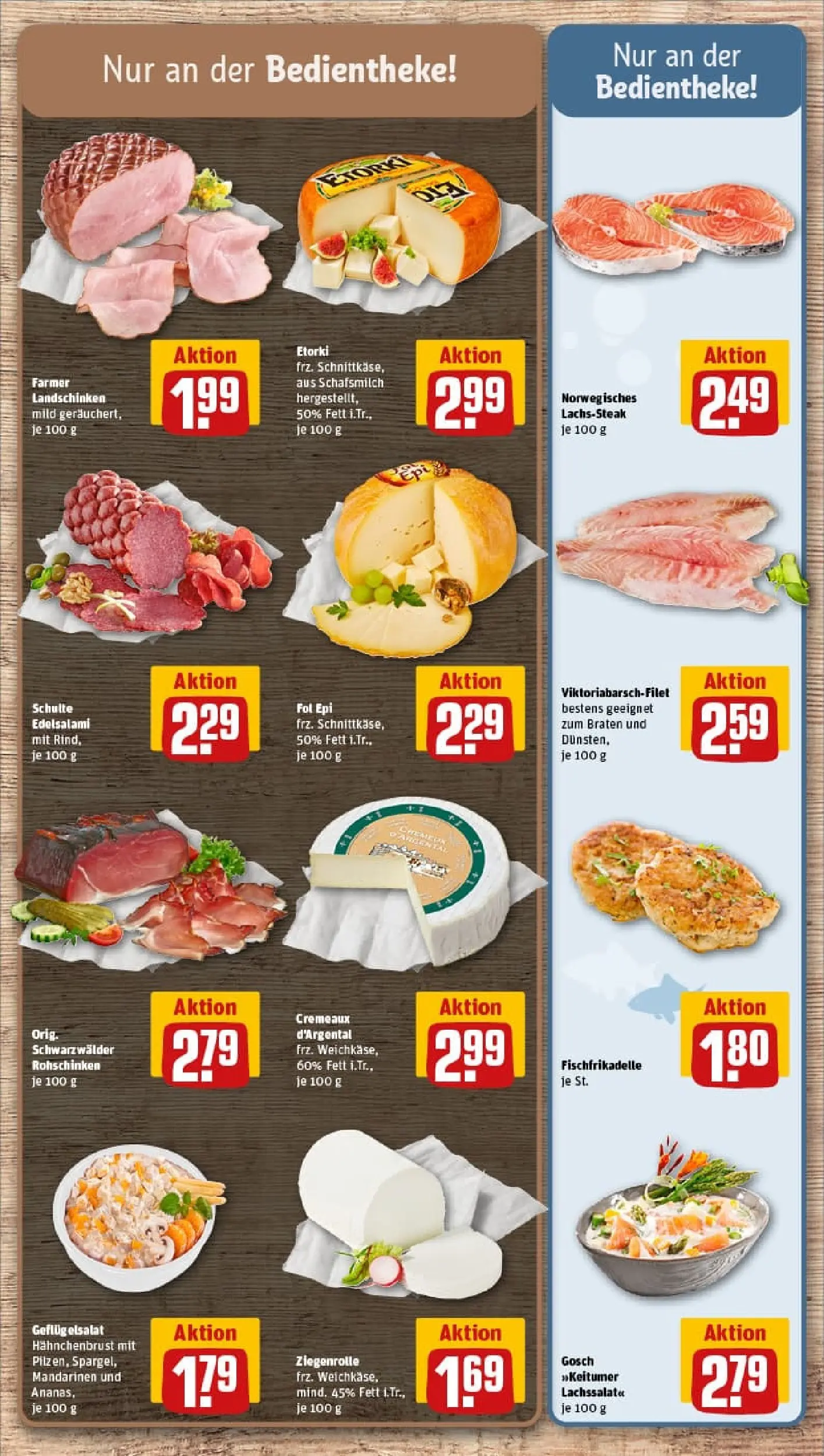 REWE Prospekt ab 01.02.2026 zum Blättern » Angebote | Seite: 11 | Produkte: Mandarinen, Salami, Steak, Hahnchenbrust