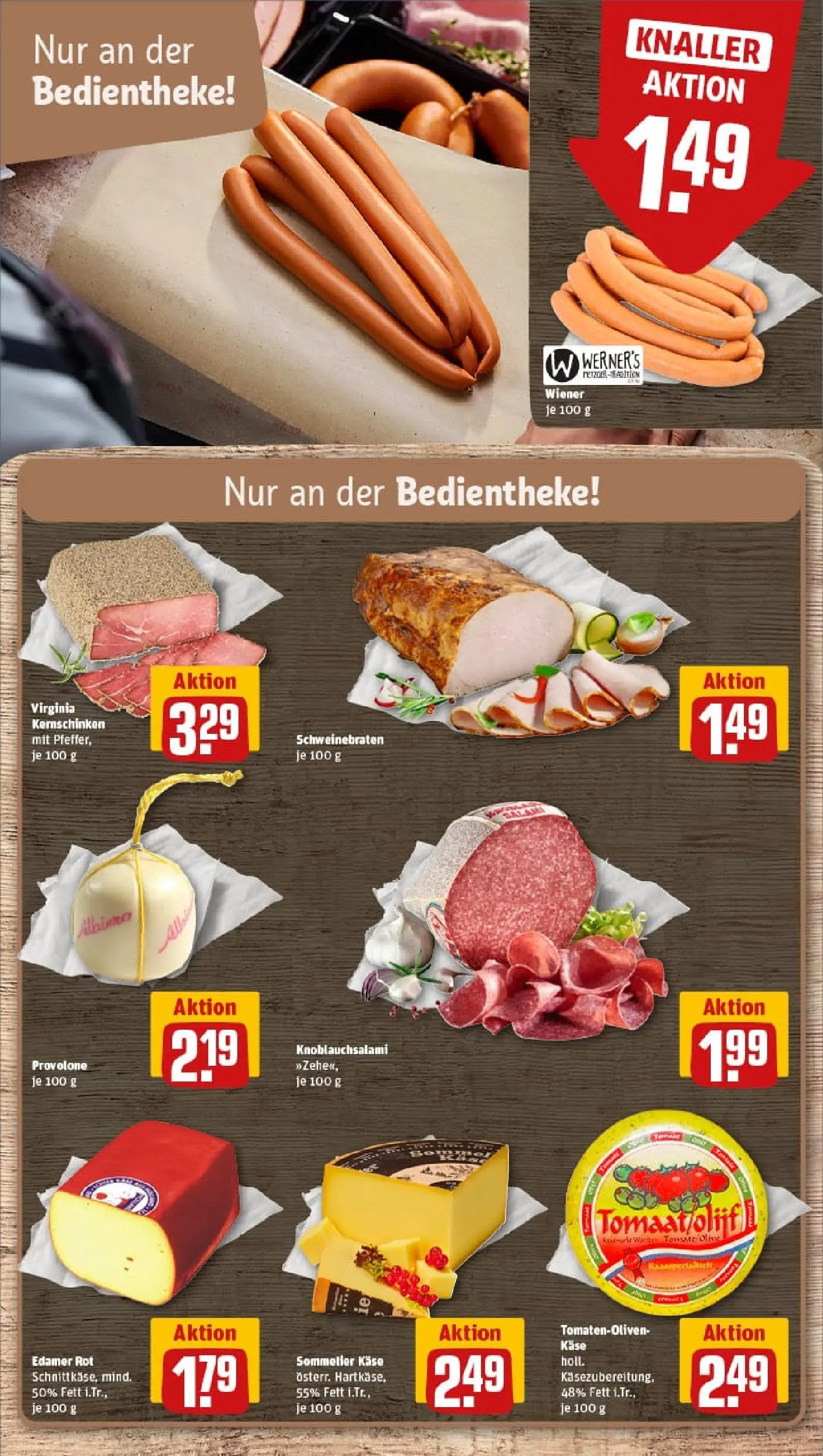 REWE Prospekt ab 02.02.2026 zum Blättern » Angebote | Seite: 11 | Produkte: Käse, Edamer, Pfeffer, Salami