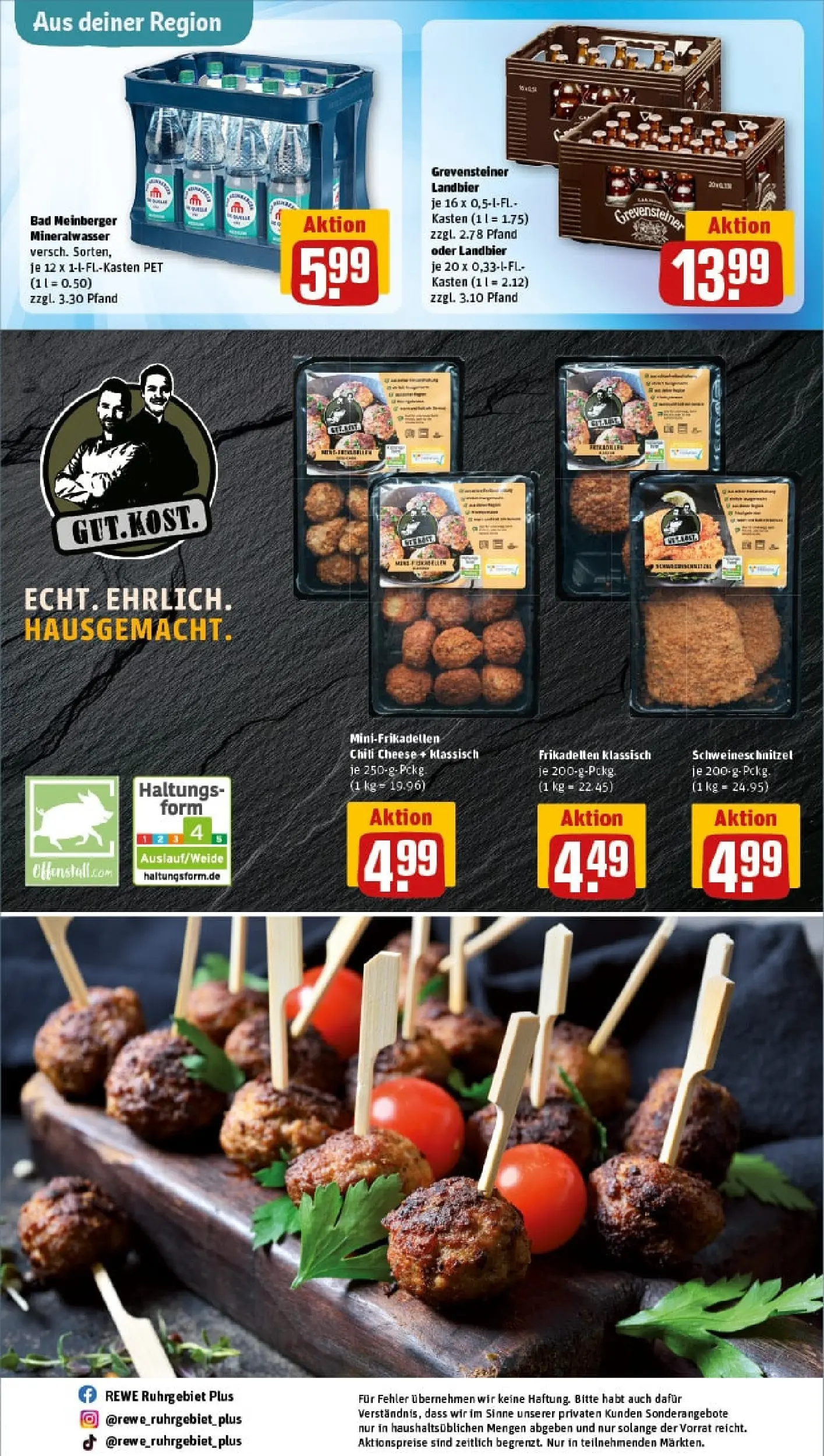 REWE Prospekt ab 02.02.2026 zum Blättern » Angebote | Seite: 33 | Produkte: Bad, Mineralwasser, Chili