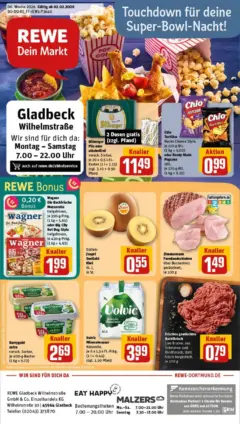 Rewe prospekt Gladbeck	 ab 02.02.2026 gültig