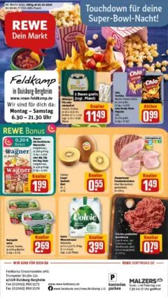 Rewe prospekt Duisburg / Bergheim ab 02.02.2026 gültig Rewe prospekt Duisburg / Bergheim ab 02.02.2026 gültig