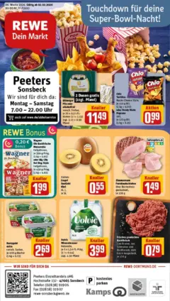 Rewe prospekt Sonsbeck	 ab 02.02.2026 gültig