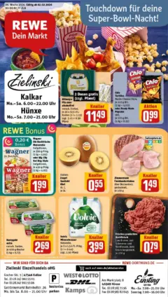 Rewe prospekt Hünxe	 ab 02.02.2026 gültig
