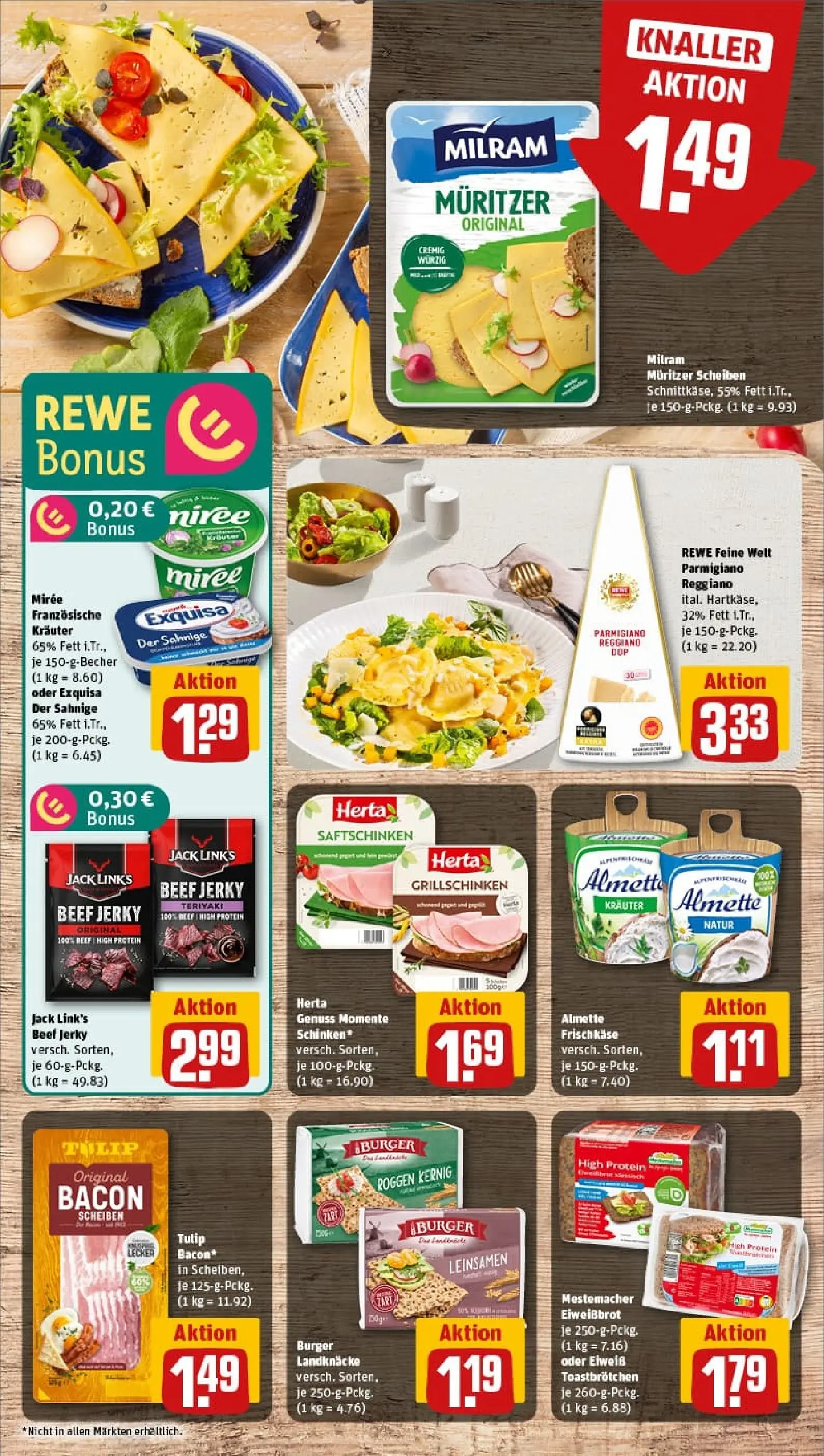 REWE Prospekt ab 02.02.2026 zum Blättern » Angebote | Seite: 11 | Produkte: Almette, Exquisa, Milram, Frischkase