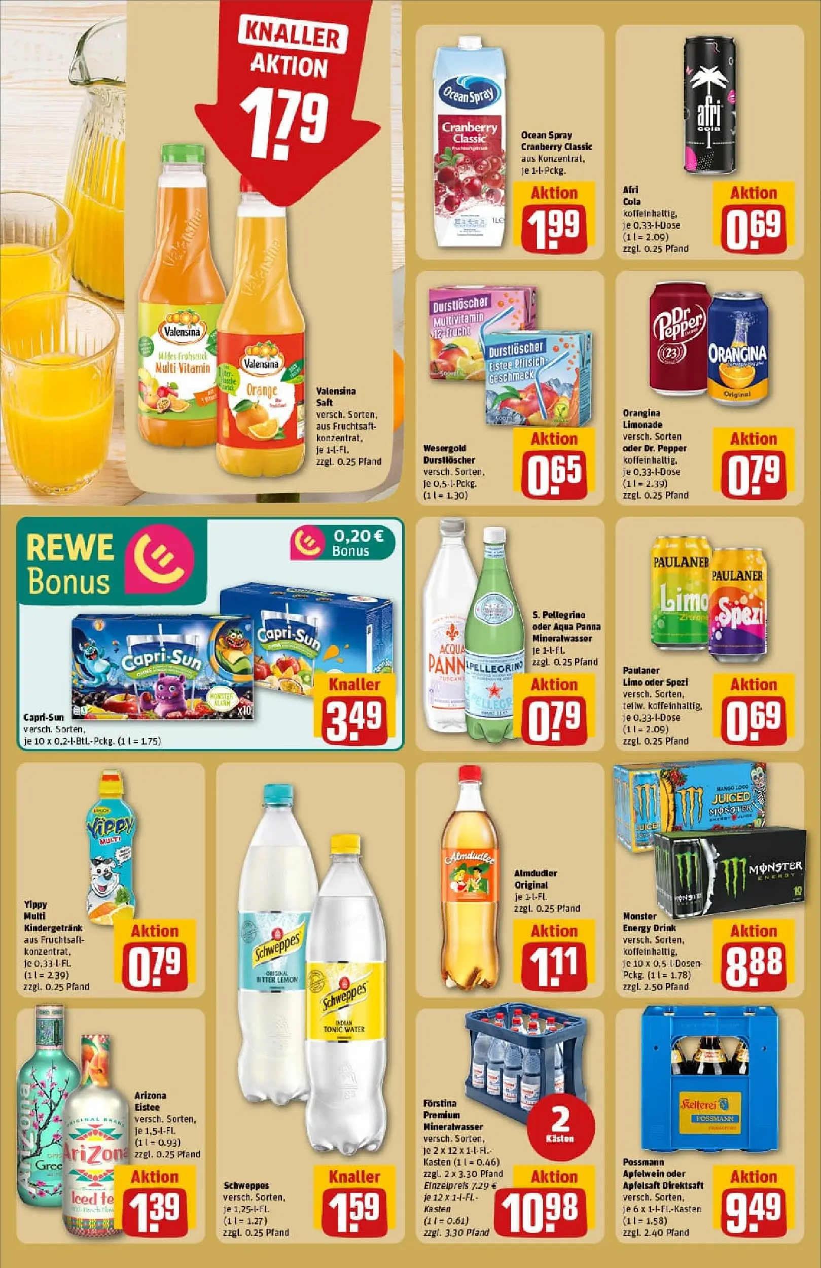 REWE Prospekt ab 02.02.2026 zum Blättern » Angebote | Seite: 18 | Produkte: Cola, Valensina, Monster, Paulaner