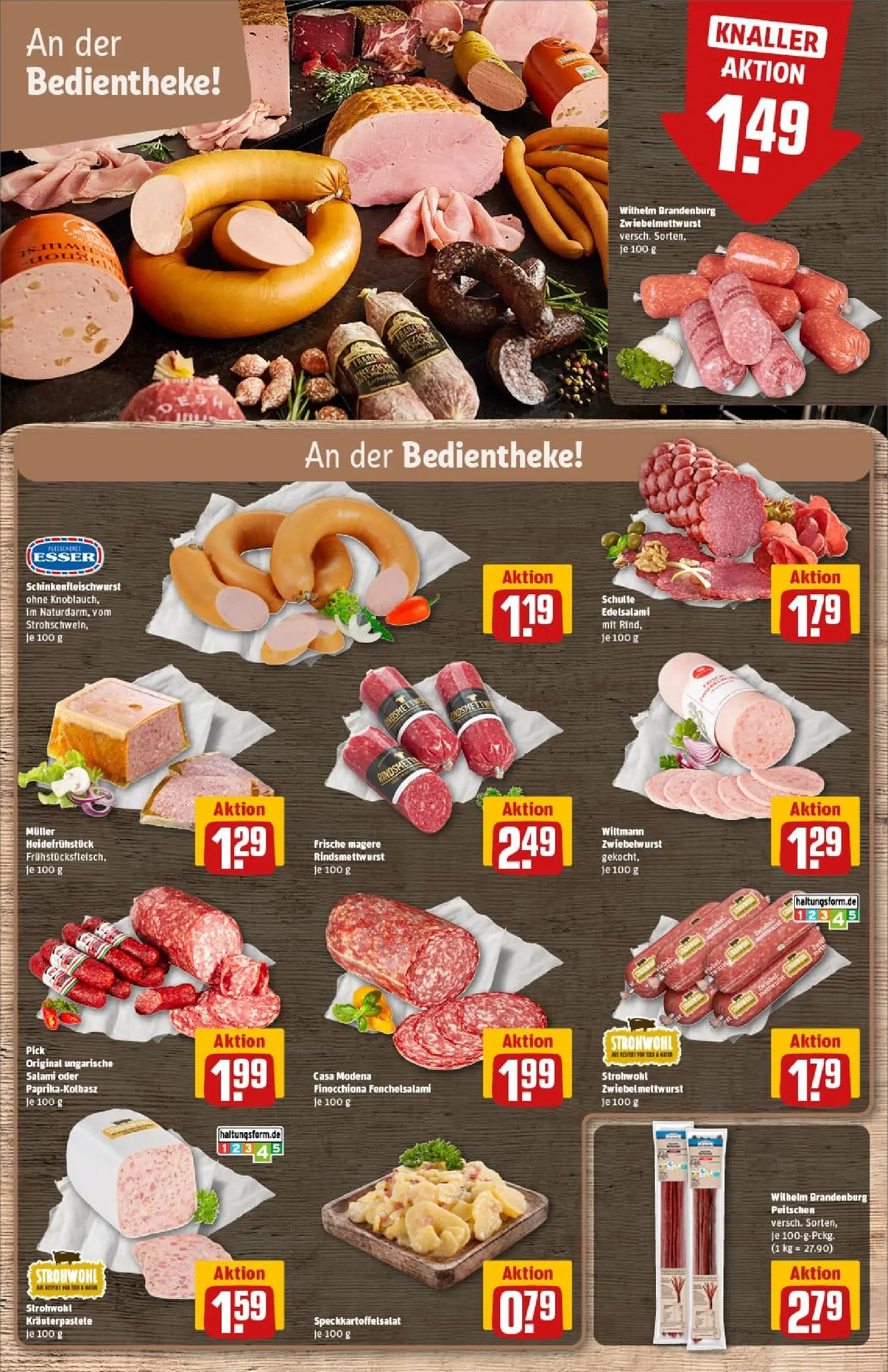 REWE Prospekt ab 01.02.2026 zum Blättern » Angebote | Seite: 12 | Produkte: Salami