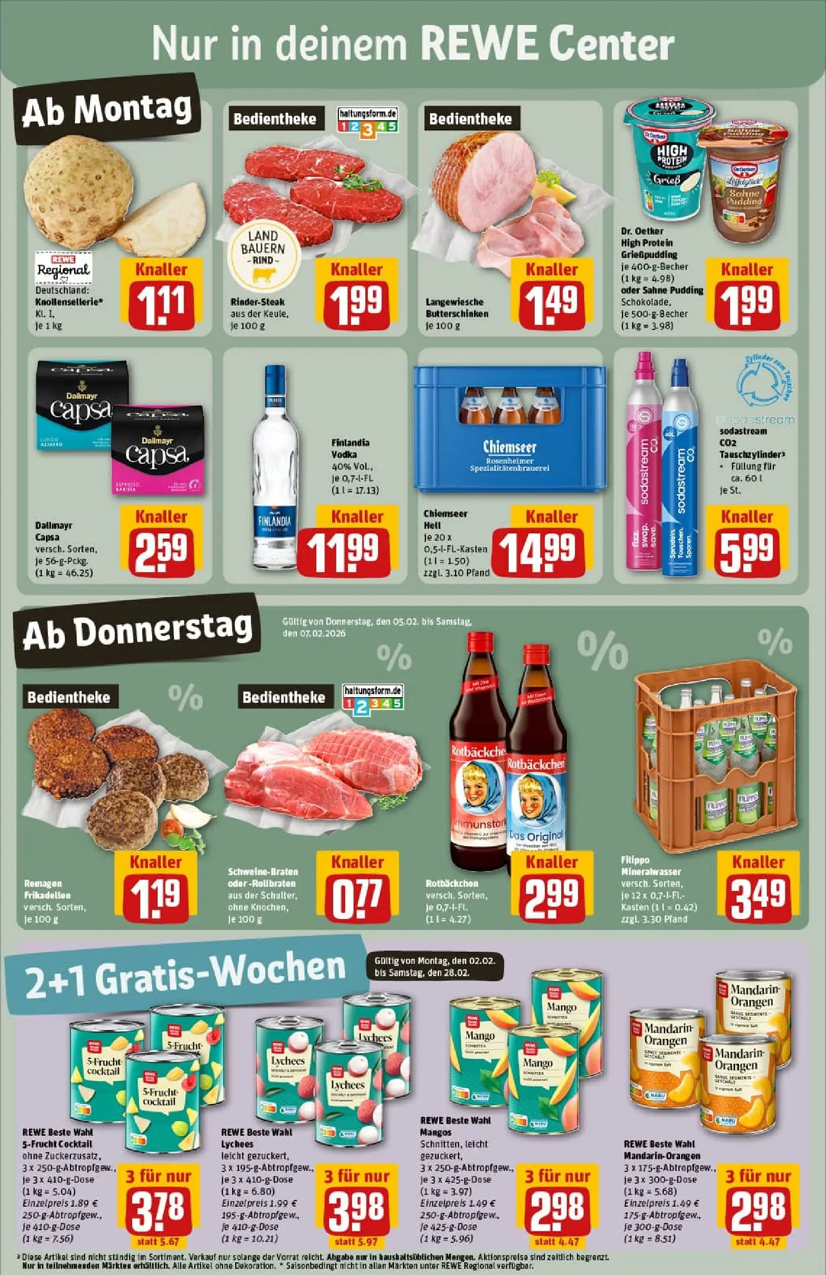 REWE Prospekt ab 01.02.2026 zum Blättern » Angebote | Seite: 5