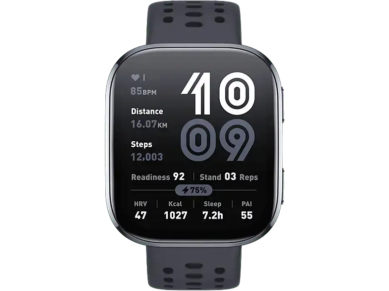 AMAZFIT Bip 6 Smartwatch, Black