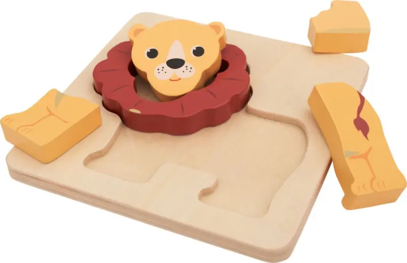 KUNIBOO Дървен пъзел лъв
