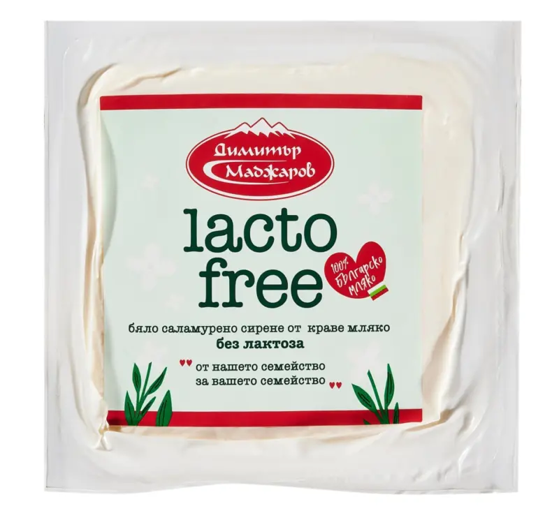 ДИМИТЪР МАДЖАРОВ Сирене от краве мляко без лактоза