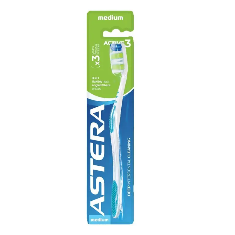 Astera Четка за зъби Active 3 Soft