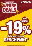 Poco: -19% auf M&ouml;bel