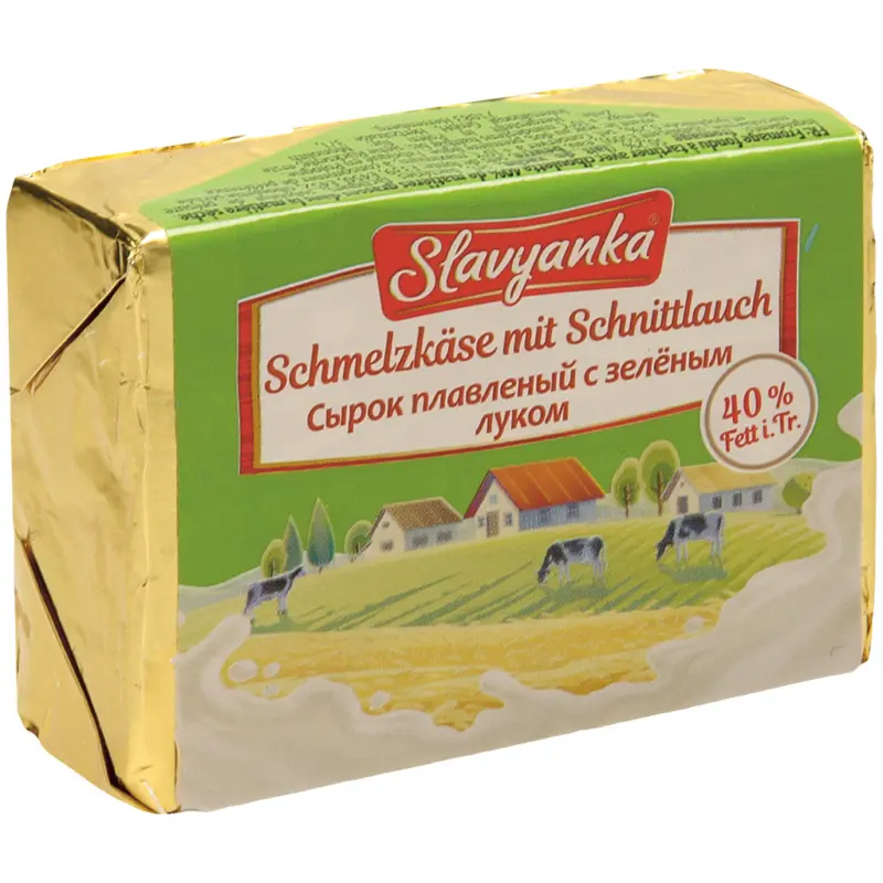 Streichf&auml;higer Schmelzk&auml;se mit Schnittlauch, 40% Fett i. Tr.