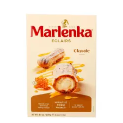 Brandteiggeb&auml;ck mit 63 % Cremef&uuml;llung und 2 % Honig, tiefgefroren