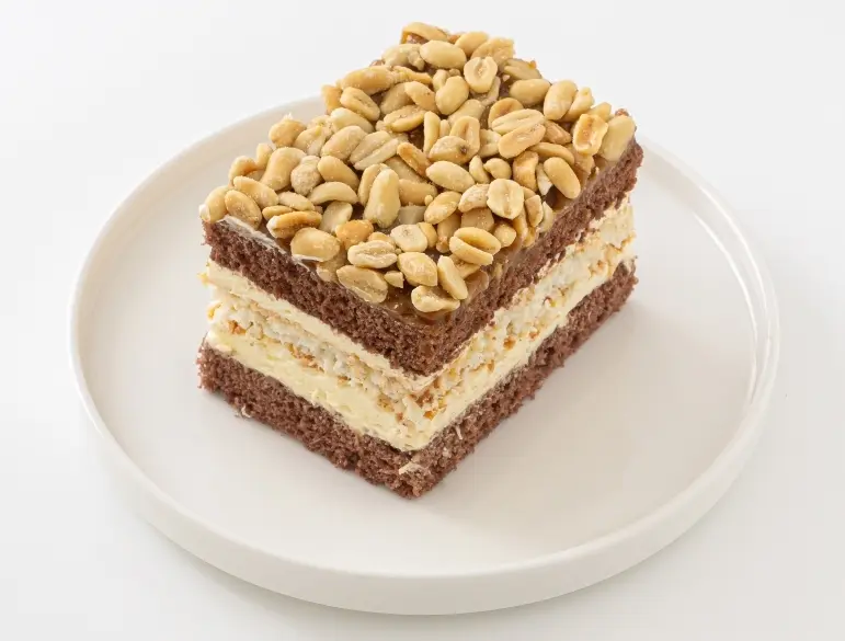 Kuchen mit Nussgeschmack