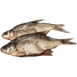 Brachsen, ausgenommen, getrocknet und gesalzen, tiefgefroren / lose