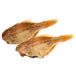 Tiefenrotbarsch (Rotbarsch), ohne Kopf, getrocknet und gesalzen, tiefgefroren / lose