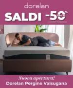 Dorelan Nuova Apertura Pergine - al 14.02.2026