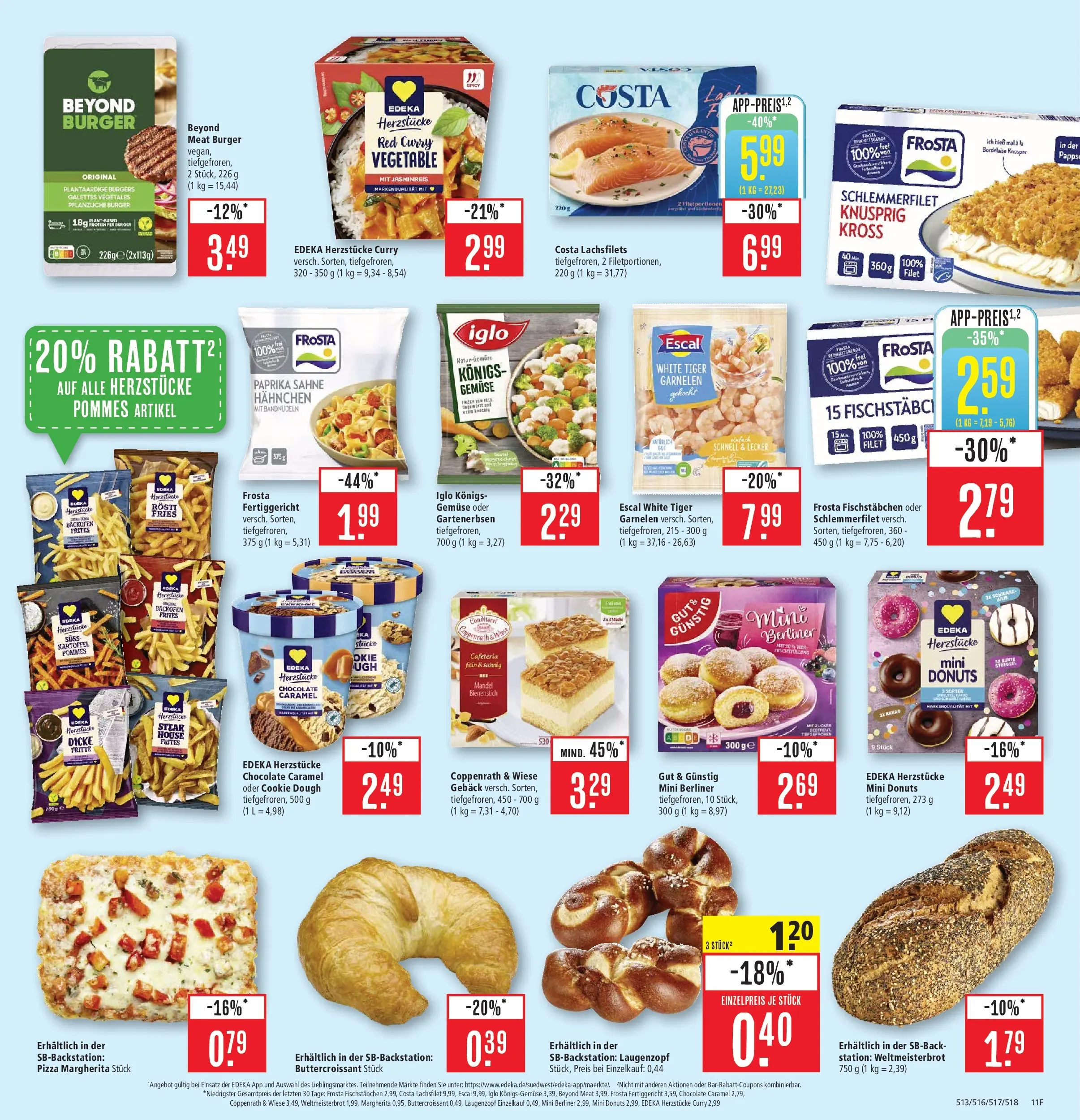 Marktkauf - Marktkauf: Wochenangebote (ab 02.02.2026) » Angebote online | Seite: 21 | Produkte: Pommes, Burger, Garnelen, Gemüse