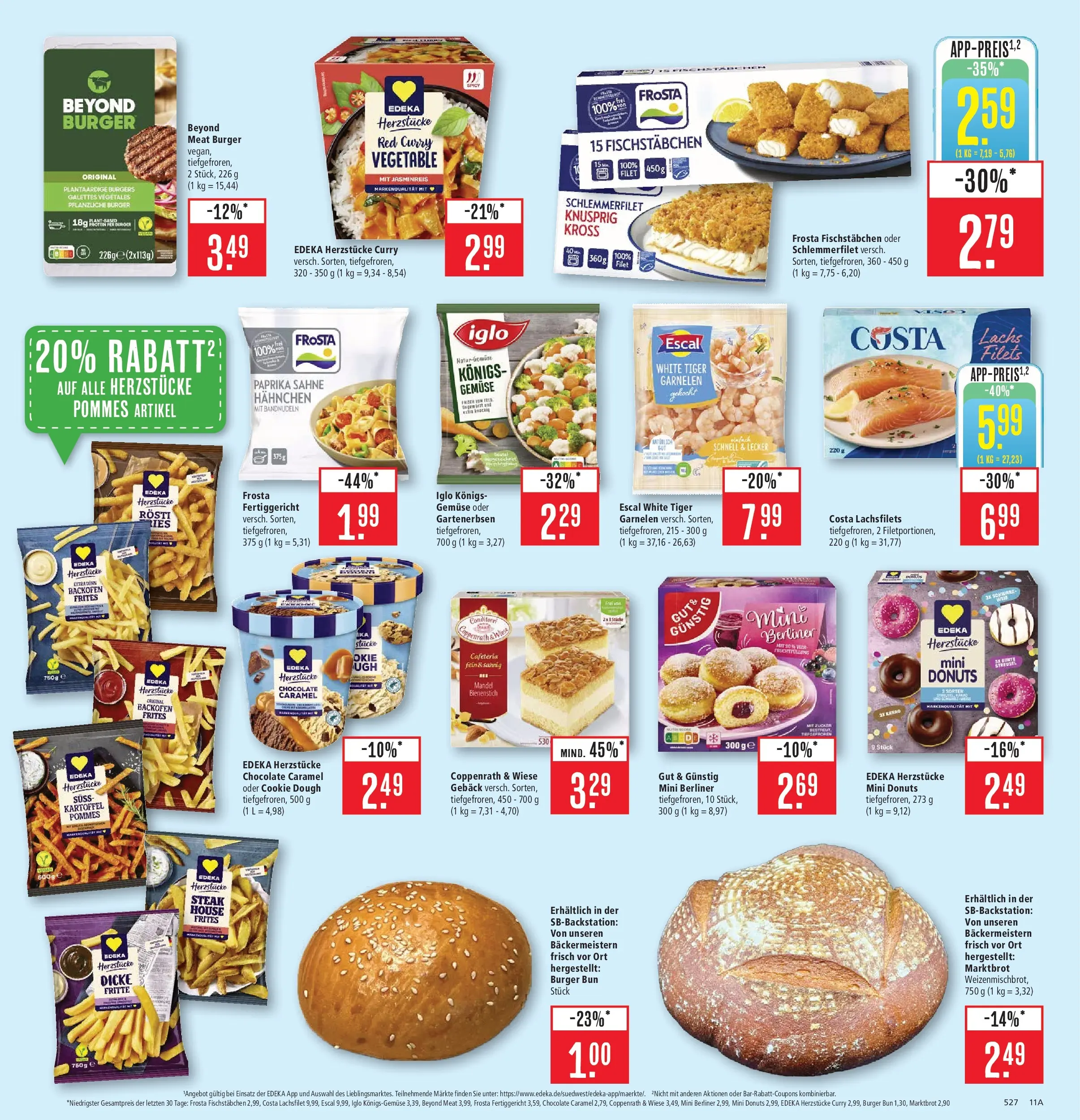 Marktkauf - Marktkauf: Wochenangebote (ab 02.02.2026) » Angebote online | Seite: 17 | Produkte: Berliner, Burger, Frosta, Sahne