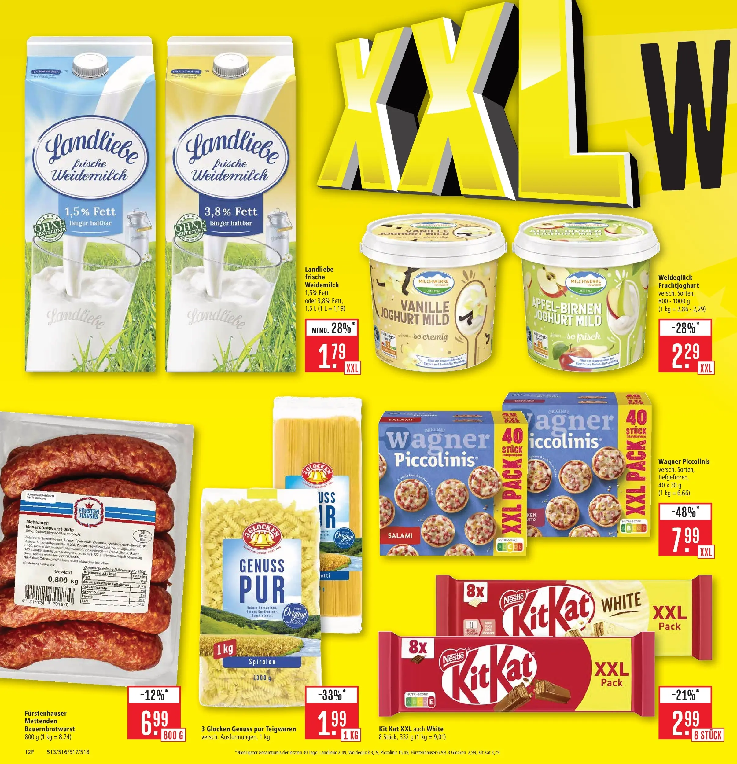 Marktkauf - Marktkauf: Wochenangebote (ab 02.02.2026) » Angebote online | Seite: 22 | Produkte: Gewicht, Joghurt, Fruchtjoghurt, Piccolinis