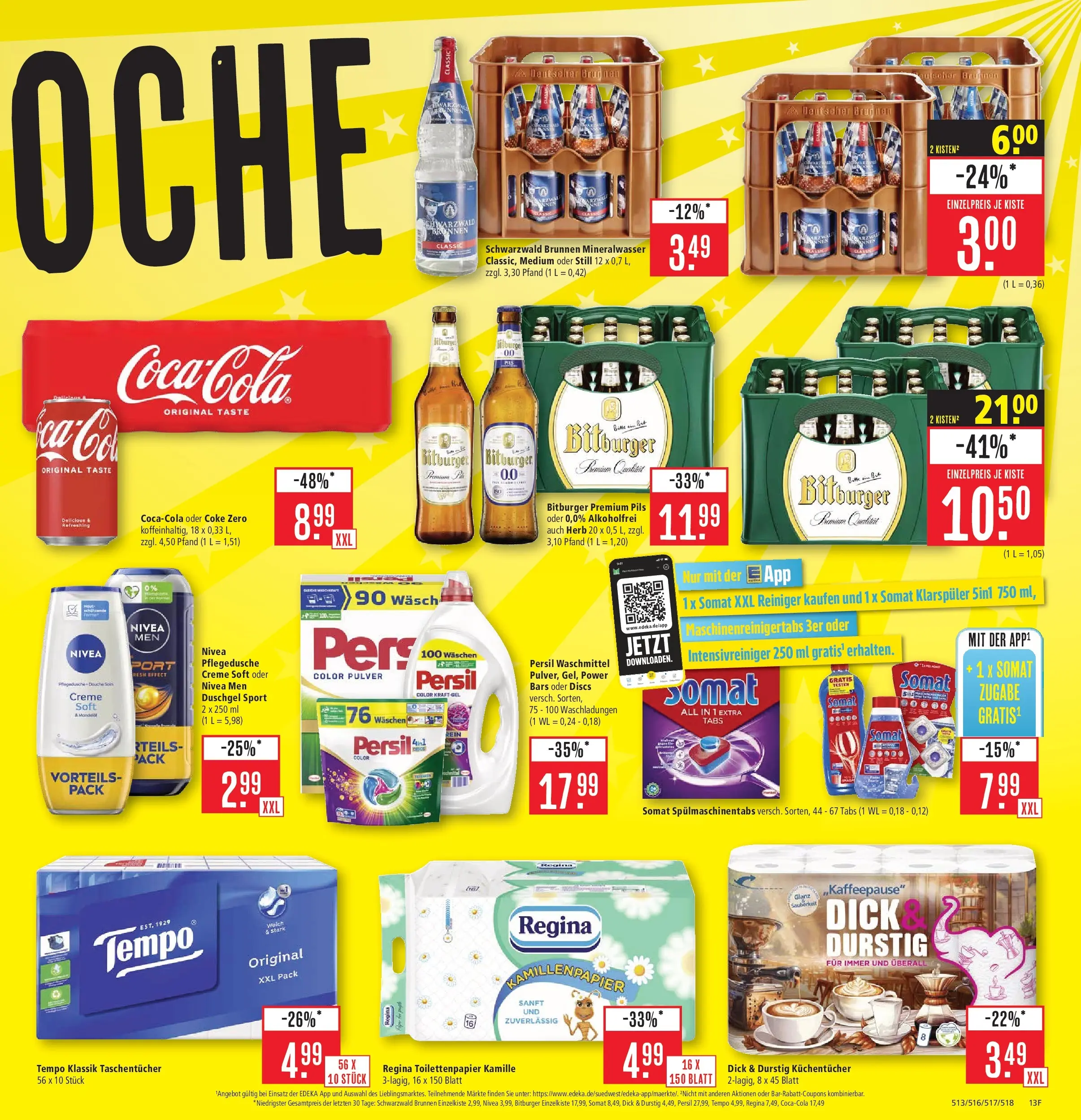 Marktkauf - Marktkauf: Wochenangebote (ab 02.02.2026) » Angebote online | Seite: 23 | Produkte: Bitburger, Burger, Duschgel, Klarspüler