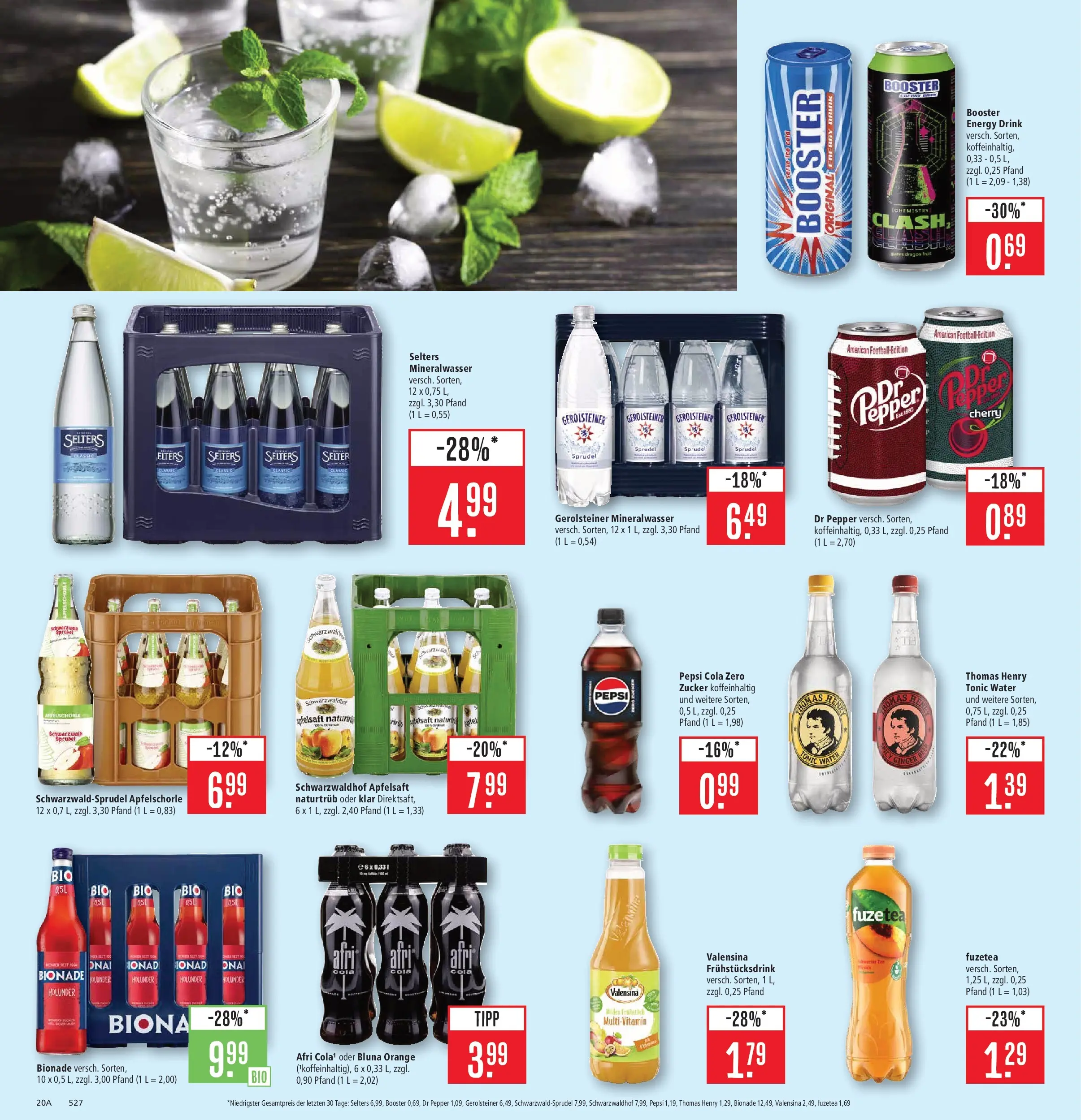 Marktkauf - Marktkauf: Wochenangebote (ab 02.02.2026) » Angebote online | Seite: 26 | Produkte: Cola, Energy, Bionade, Valensina