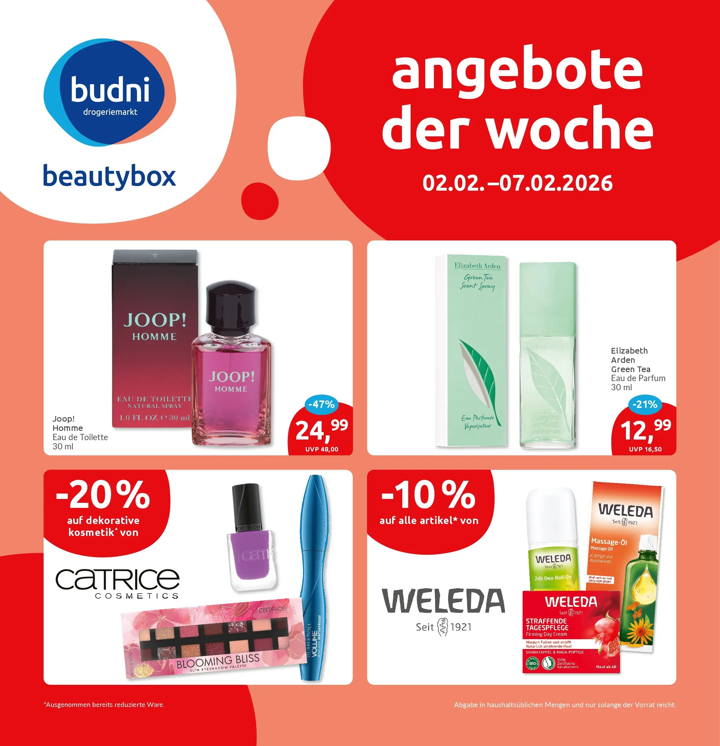 Marktkauf - Marktkauf: Wochenangebote (ab 02.02.2026) » Angebote online | Seite: 48 | Produkte: Öl, Toilette, Parfüm, Eau de Parfum