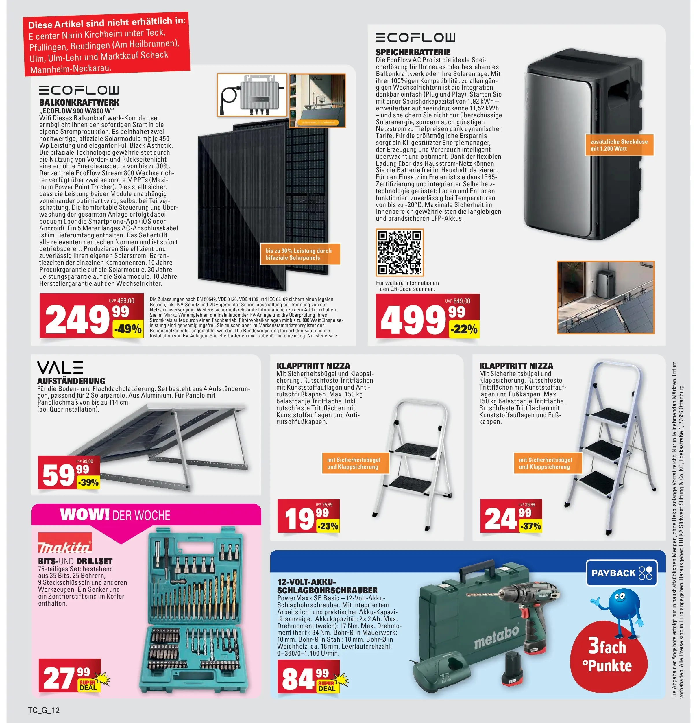 Marktkauf - Marktkauf: Wochenangebote (ab 02.02.2026) » Angebote online | Seite: 46 | Produkte: Steckdose, Batterie, Koffer