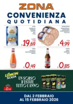 ZONA Convenienza quotidiana! - al 15.02.2026